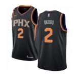 Women's Nike Phoenix Suns #2 Elie Okobo Authentic Black NBA Jersey Statement Edition