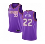 Women's Nike Phoenix Suns #22 Deandre Ayton Swingman Purple NBA Jersey - 2018-19 City Edition