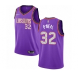 Women's Nike Phoenix Suns #32 Shaquille O'Neal Swingman Purple NBA Jersey - 2018-19 City Edition