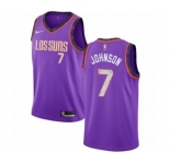 Women's Nike Phoenix Suns #7 Kevin Johnson Swingman Purple NBA Jersey - 2018-19 City Edition