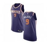Women's Nike Phoenix Suns #9 Dan Majerle Authentic Purple Road NBA Jersey - Icon Edition