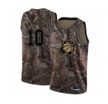 Youth Nike Phoenix Suns #10 Leandro Barbosa Swingman Camo Realtree Collection NBA Jersey