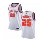 Youth Nike Phoenix Suns #25 Mikal Bridges Swingman White NBA Jersey - Association Edition