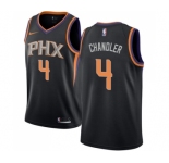 Youth Nike Phoenix Suns #4 Tyson Chandler Swingman Black Alternate NBA Jersey Statement Edition