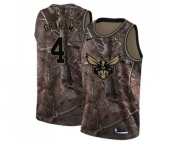 Men's Nike Charlotte Hornets #4 Devonte Graham Swingman Camo Realtree Collection NBA Jersey