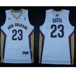 nba new orleans hornets #23 anthony davis white[revolution 30 swingman]