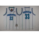 nba new orleans hornets #33 mourning white[stripe][2016 new]