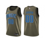 Men Nike Orlando Magic #00 Aaron Gordon Green Salute to Service NBA Swingman Jersey