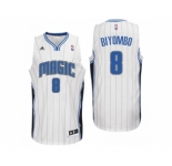 Men Orlando Magic #8 Bismack Biyombo Home White New Swingman Jersey