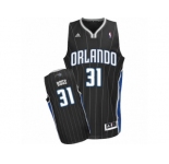 Men's Adidas Orlando Magic #31 Terrence Ross Swingman Black Alternate NBA Jersey