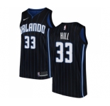 Men's Nike Orlando Magic #33 Grant Hill Swingman Black Alternate NBA Jersey Statement Edition