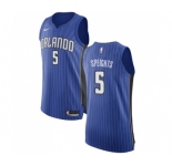 Men's Nike Orlando Magic #5 Marreese Speights Authentic Royal Blue Road NBA Jersey - Icon Edition