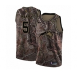 Men's Nike Orlando Magic #5 Mohamed Bamba Swingman Camo Realtree Collection NBA Jersey