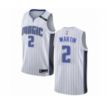 Men's Orlando Magic #2 Jarell Martin Authentic White Basketball Jersey - Association Edition
