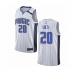 Men's Orlando Magic #20 Markelle Fultz Authentic White Basketball Jersey - Association Edition