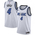 Men's Orlando Magic #4 Jalen Suggs White 2025 Association Edition Stitched Basketball Jersey