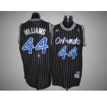Mitchell And Ness Magic #44 Jason Williams Stitched Black Throwback NBA Jersey