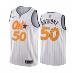 Nike Magic #50 Cole Anthony White NBA Swingman 2020-21 City Edition Jersey