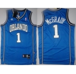 nba orlando magic #1 tracy mcgrady blue (swingman)