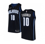 Women's Nike Orlando Magic #10 Evan Fournier Swingman Black Alternate NBA Jersey Statement Edition