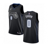 Youth Nike Orlando Magic #0 Aaron Gordon Swingman Black NBA Jersey - City Edition