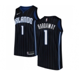 Youth Nike Orlando Magic #1 Penny Hardaway Swingman Black Alternate NBA Jersey Statement Edition
