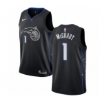 Youth Nike Orlando Magic #1 Tracy Mcgrady Swingman Black NBA Jersey - City Edition