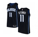 Youth Nike Orlando Magic #11 Bismack Biyombo Swingman Black Alternate NBA Jersey Statement Edition
