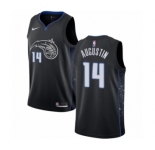 Youth Nike Orlando Magic #14 D.J. Augustin Swingman Black NBA Jersey - City Edition