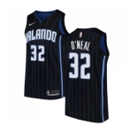 Youth Nike Orlando Magic #32 Shaquille O'Neal Swingman Black Alternate NBA Jersey Statement Edition