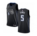 Youth Nike Orlando Magic #5 Mohamed Bamba Swingman Black NBA Jersey - City Edition