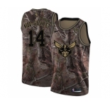 Women's Nike Charlotte Hornets #14 Michael Kidd-Gilchrist Swingman Camo Realtree Collection NBA Jersey