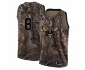 Women's Nike Charlotte Hornets #8 Bismack Biyombo Swingman Camo Realtree Collection NBA Jersey