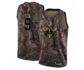 Women's Nike Charlotte Hornets #9 Tony Parker Swingman Camo Realtree Collection NBA Jersey