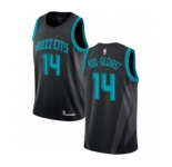 Women's Nike Jordan Charlotte Hornets #14 Michael Kidd-Gilchrist Swingman Black NBA Jersey - 2018-19 City Edition