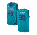 Women's Nike Jordan Charlotte Hornets #30 Dell Curry Swingman Teal NBA Jersey - Icon Edition