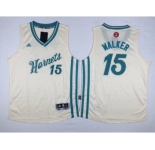 youth nba new orleans hornets #15 walker white[2015 Christmas edition]
