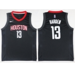 Men Houston Rockets #13 James Harden Black NBA Swingman Jersey