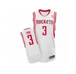 Men's Adidas Houston Rockets #3 Chris Paul Authentic White Home NBA Jerseys