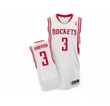 Men's Adidas Houston Rockets #3 Ryan Anderson Authentic White Home NBA Jersey