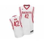 Men's Adidas Houston Rockets #42 Nene Swingman White Home NBA Jersey
