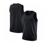 Men's Houston Rockets #0 De'Anthony Melton Swingman Black MVP Basketball Jersey