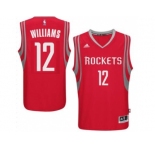 Men's Houston Rockets #12 Lou Williams adidas Red Swingman climacool Jersey
