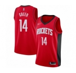 Men's Houston Rockets #14 Gerald Green Swingman Red Finished Basketball Jersey - Icon Edition