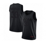 Men's Houston Rockets #33 Ryan Anderson Swingman Black MVP Basketball Jersey