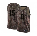 Men's Nike Houston Rockets #15 Clint Capela Swingman Camo Realtree Collection NBA Jersey