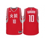 adidas Houston Rockets #10 Eric Gordon Red Chinese New Year Swingman Jersey
