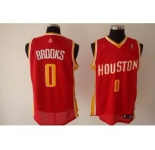 nba houston rockets #0 brooks red(special edition)