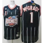 nba houston rockets #1 tracy mcgrady blue[revolution 30]