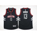 nba houston rockets #13 harden black[2016 new]